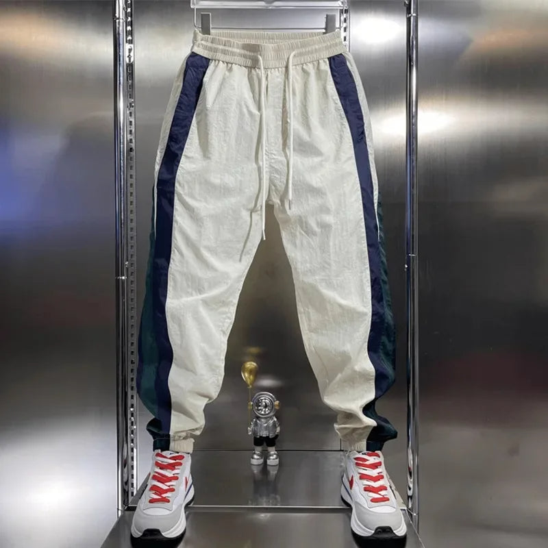 Nox - Pantalon tendance à rayures