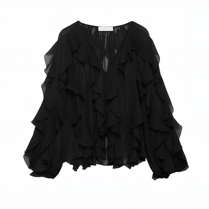 Pure Desire™ | Blouse Romantique à Volants