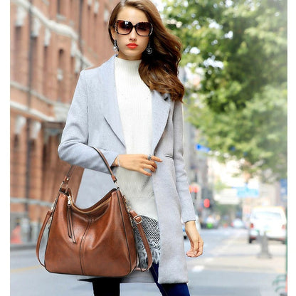 SANNE™ - SAC À MAIN EN CUIR VEGAN SOUPLE