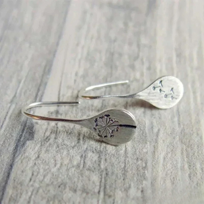 Élina™ | Boucles feuille dentelée