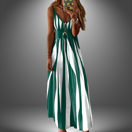 Angela | Robe Longue Casual Faite à la Main