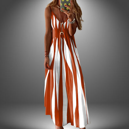 Angela | Robe Longue Casual Faite à la Main