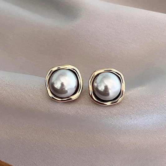 Maïa™ | Boucles perle noire