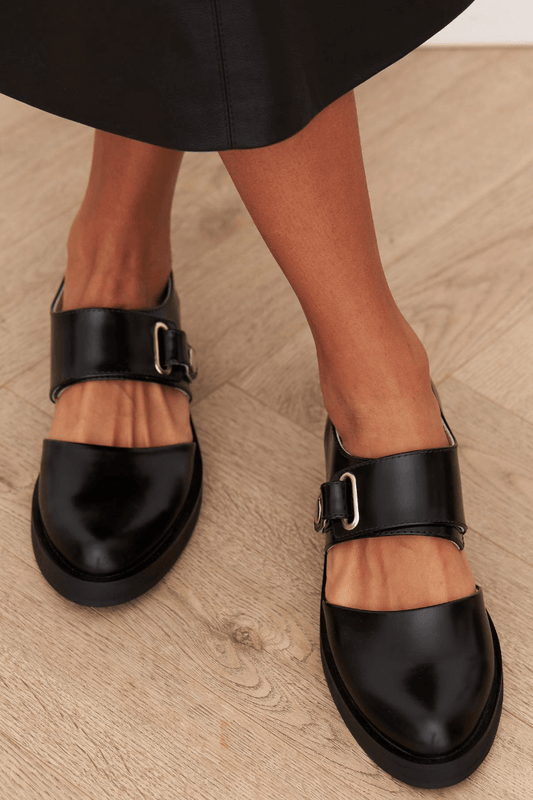 Angelina™ | Mary Janes modernes avec boucle oversize