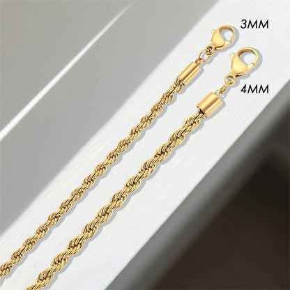 Riza™ | Collier Corde Torsadée