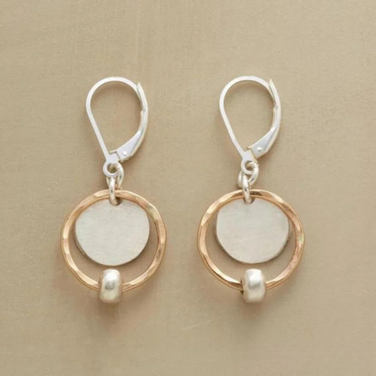 Camille™ | Boucles perle bicolores