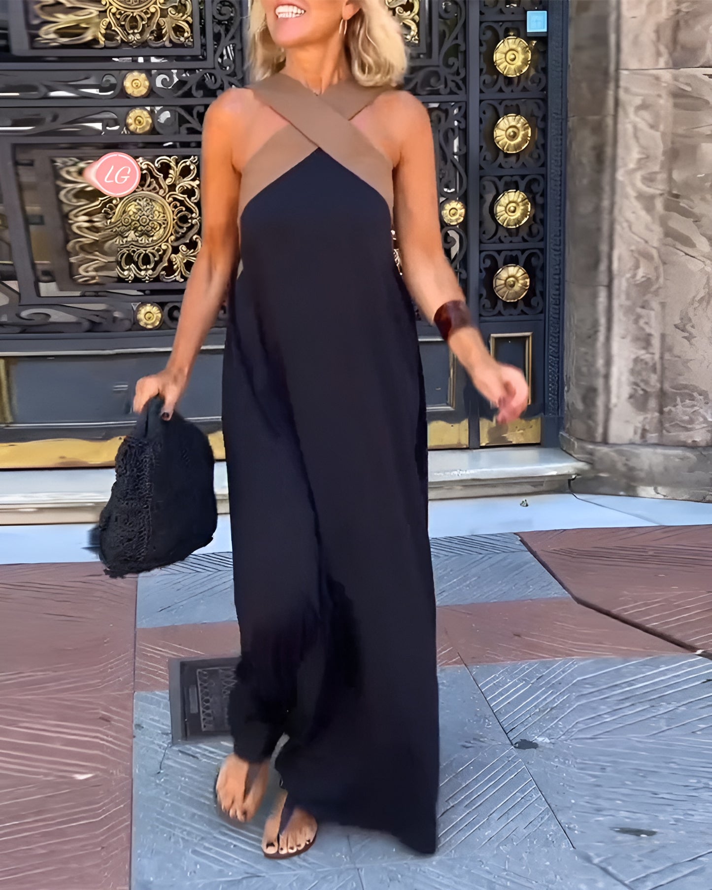 Robe Sienna™ à Col Croisé