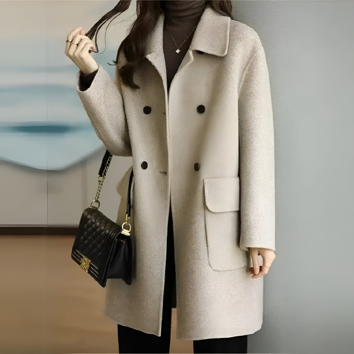 Camille™ | Manteau d'Hiver Élégant et Chaud