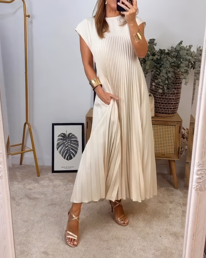 Laurine | Robe Longue Intemporelle et Confortable