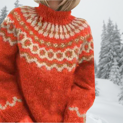 LIVIA™ | PULLOVER ÉLÉGANT À COL ROLLED