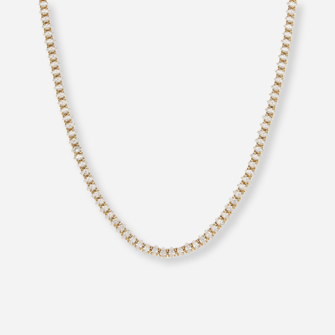 Wisteria™ | Collier Tennis avec Imitations Diamant