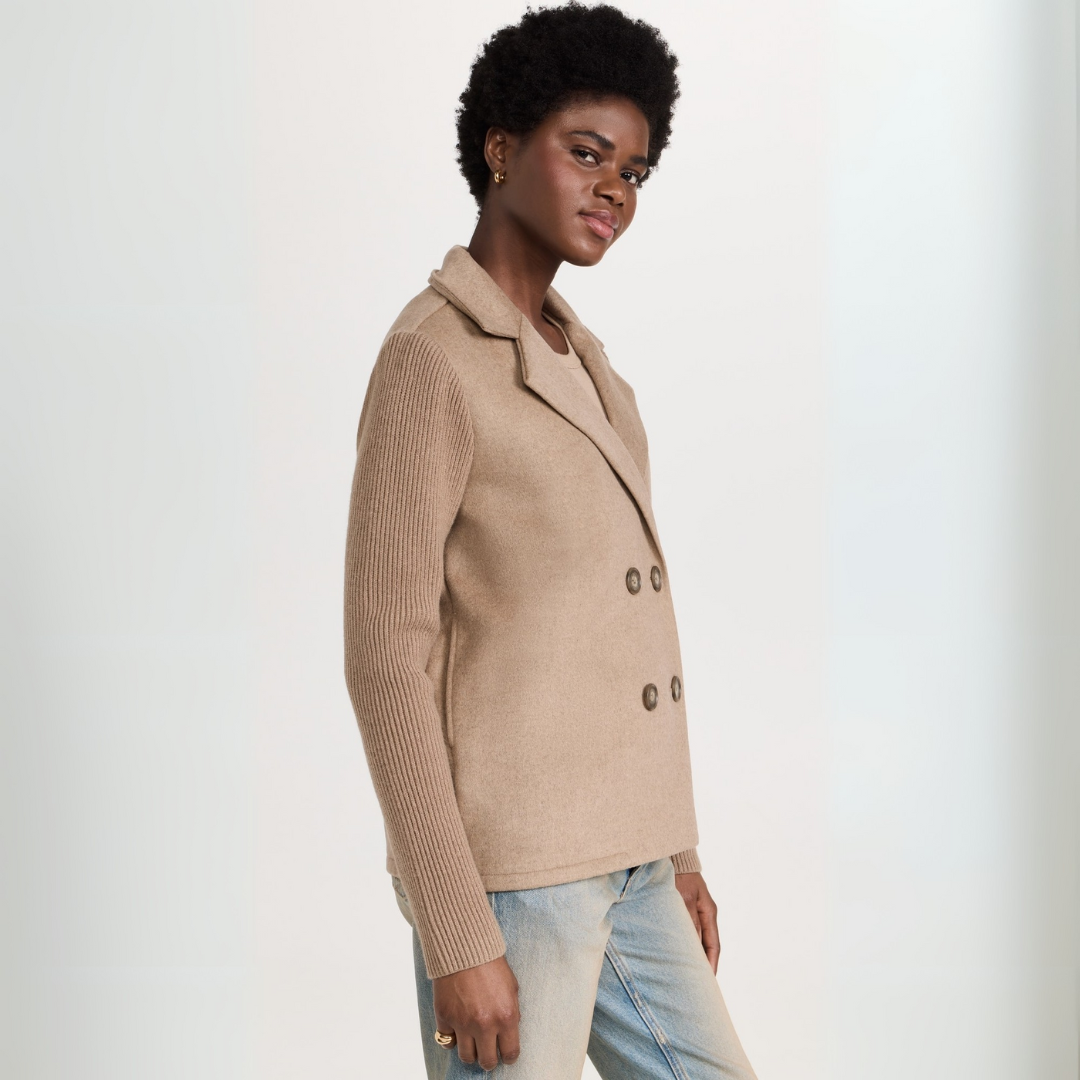 GILDA™ | BLAZER EN MAILLE DE QUALITÉ PREMIUM