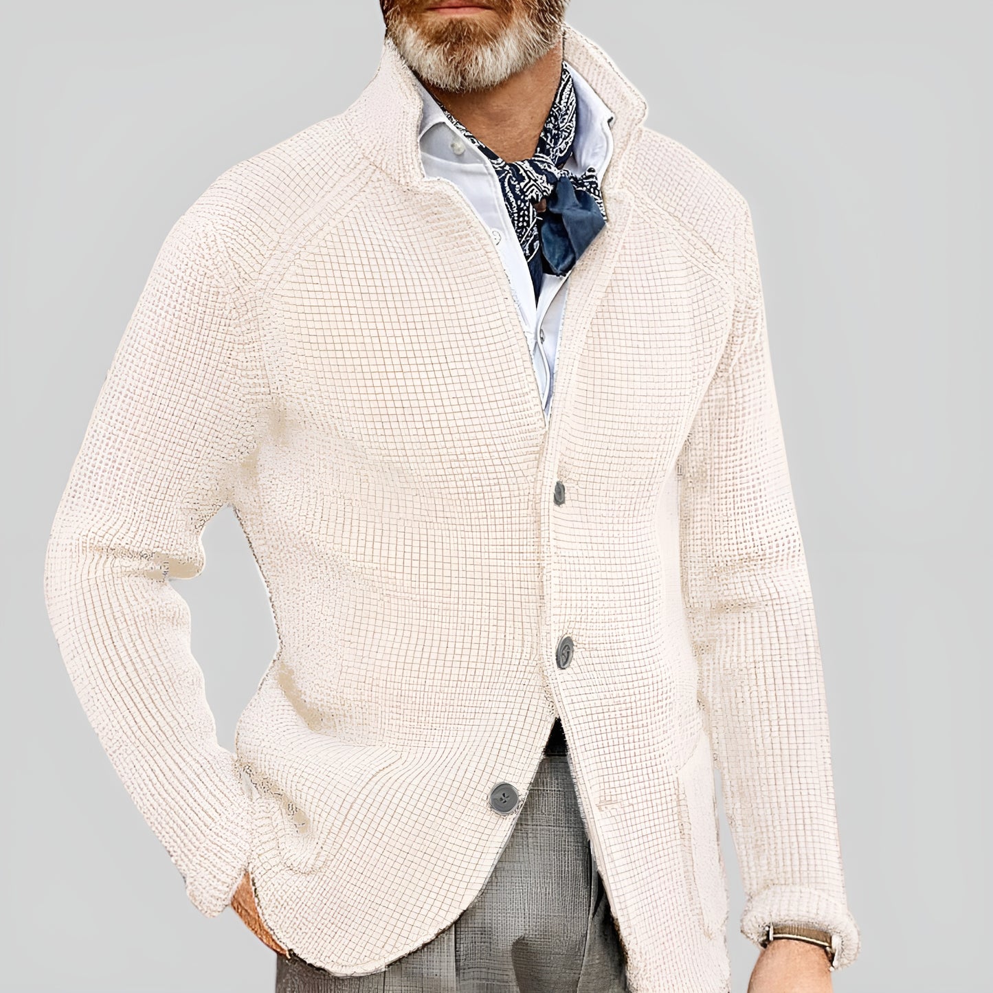 Emanuele™ | Cardigan en Maille avec Boutons