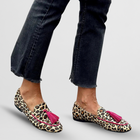 Louison | Chaussons élégants avec des détails fringés