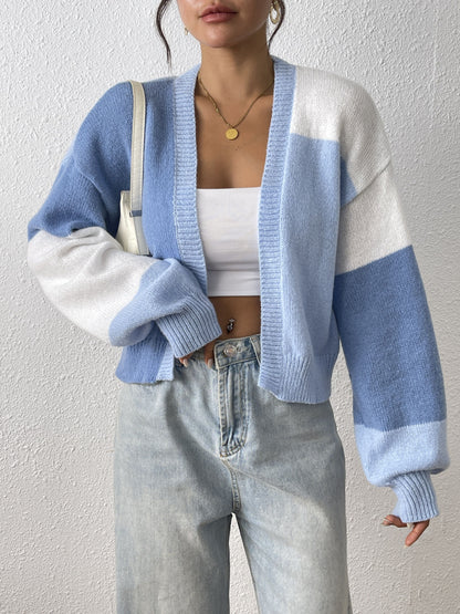 Angelina | Cardigan à blocs de couleur