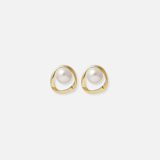 Fabienne™ | Boucles d’oreilles vintage en perles