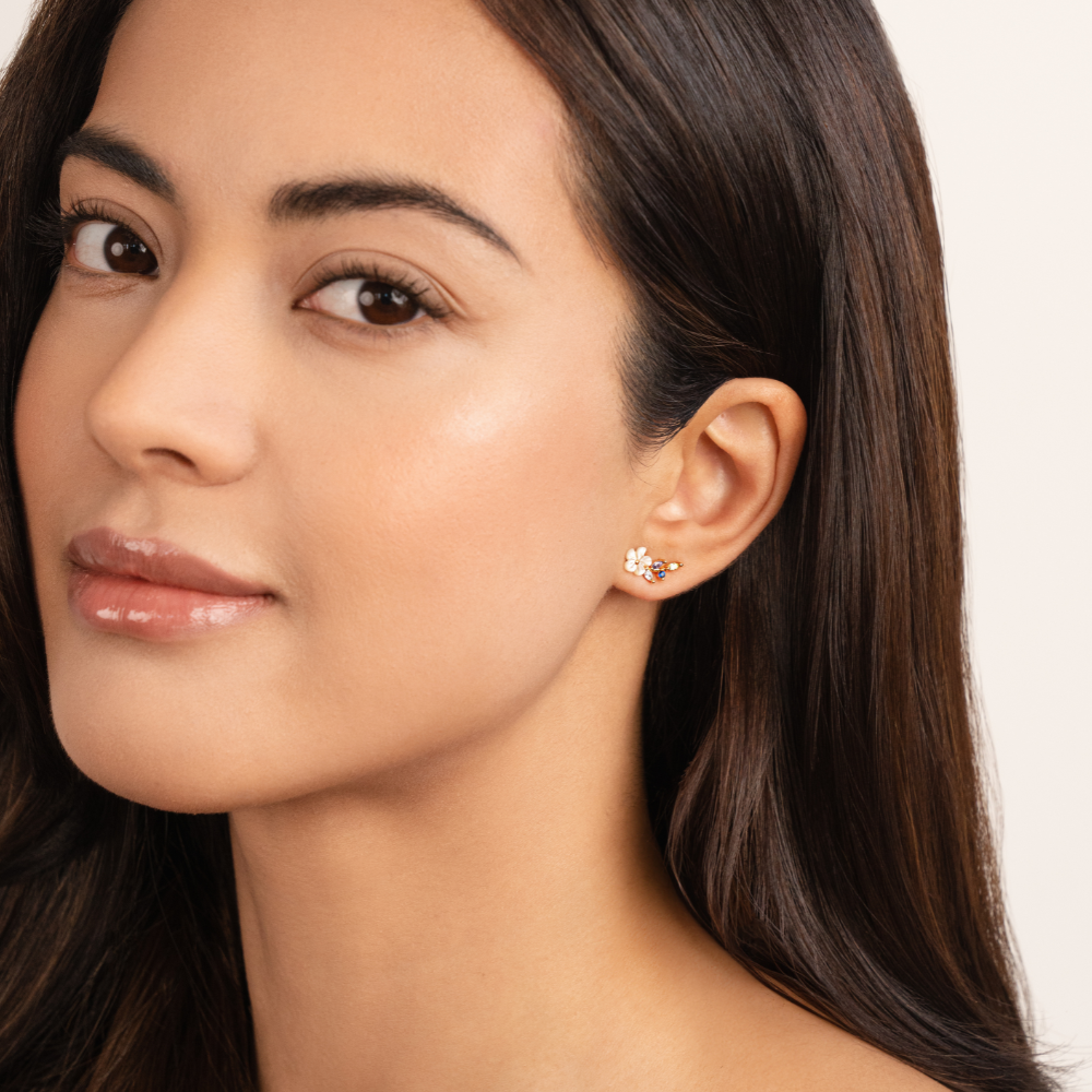 Vanity™ | Boucles d’oreilles Crystal White Blossom