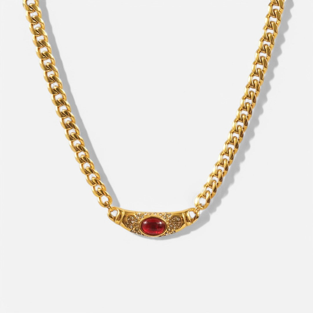 Ornella™ | Collier avec Pierre Vintage