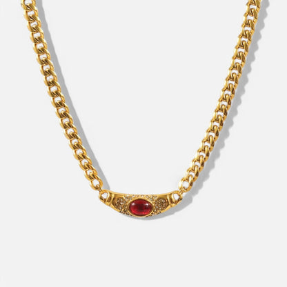 Ornella™ | Collier avec Pierre Vintage
