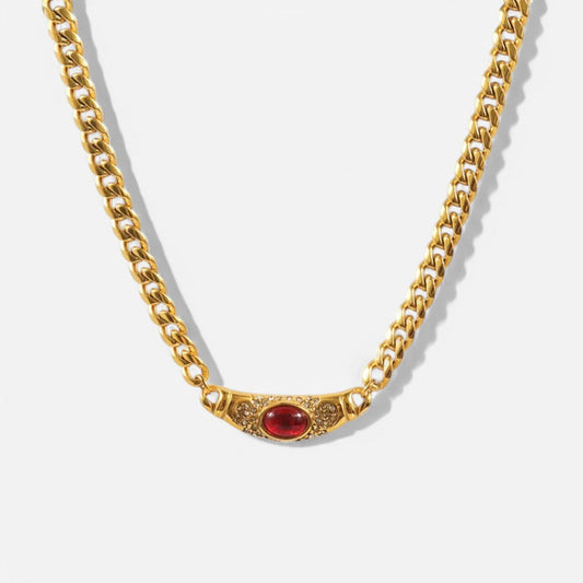 Ornella™ | Collier avec Pierre Vintage