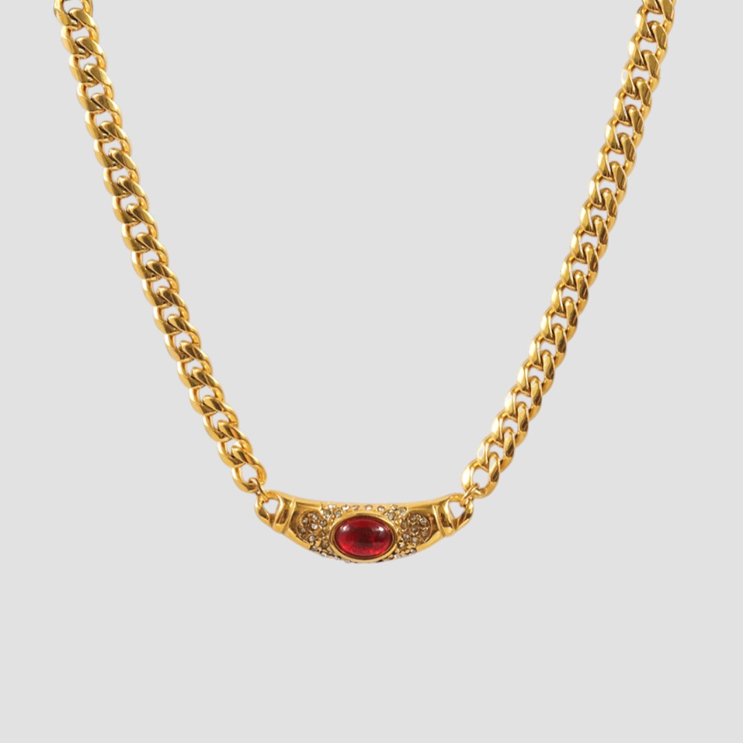 Ornella™ | Collier avec Pierre Vintage
