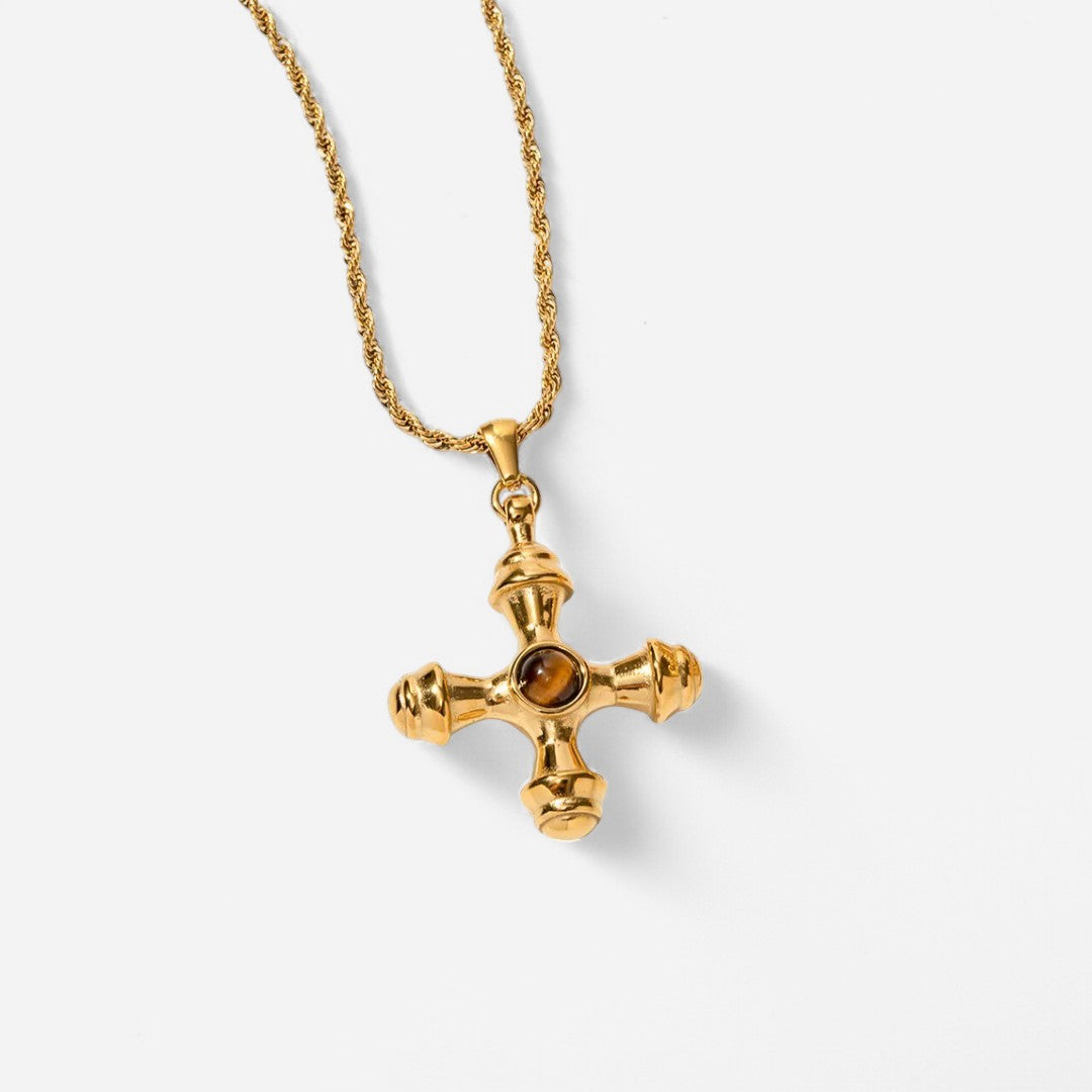 Della™ | Collier avec Pendentif Croix