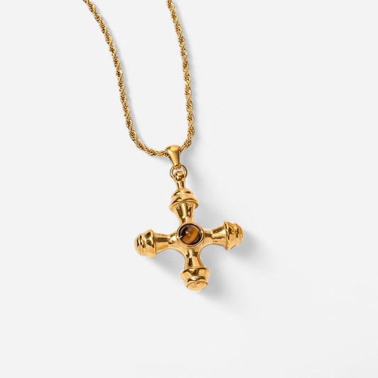 Della™ | Collier avec Pendentif Croix