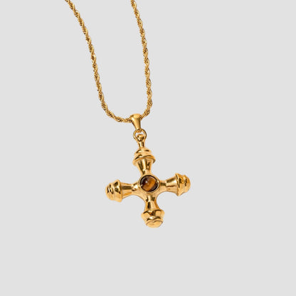 Della™ | Collier avec Pendentif Croix