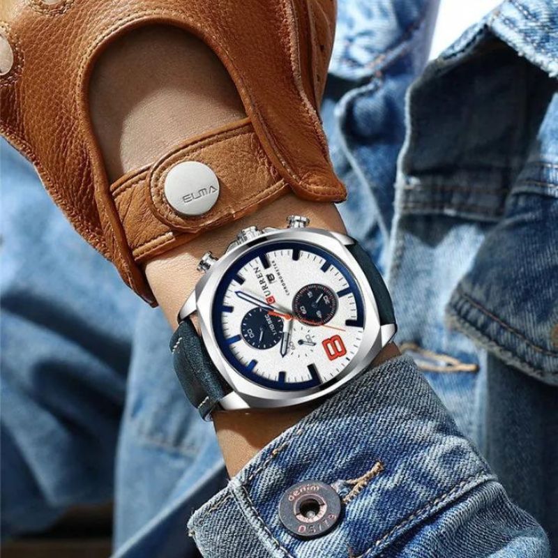 Montre Sportive Militaire Chronographe Imperméable