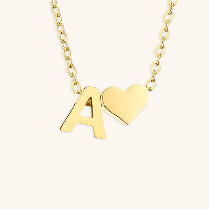 Ria™ | Collana con cuore e iniziali