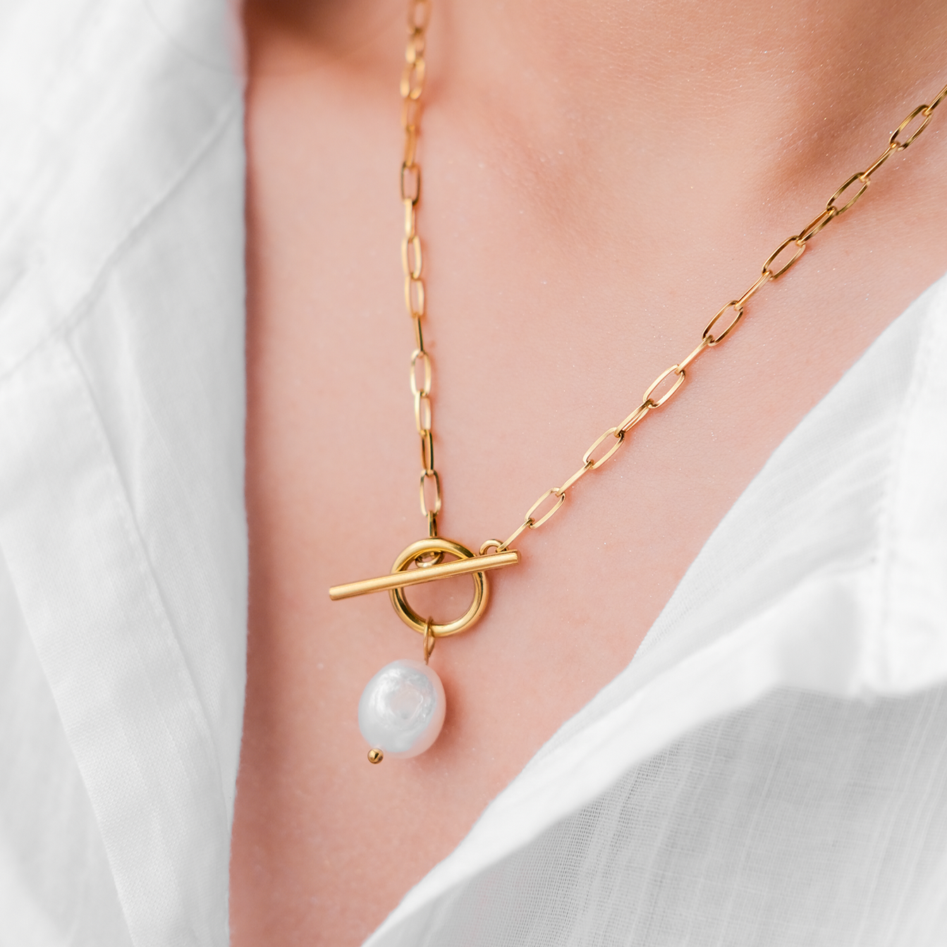 Aphrodite™ | Collier en Perle d’Eau Douce