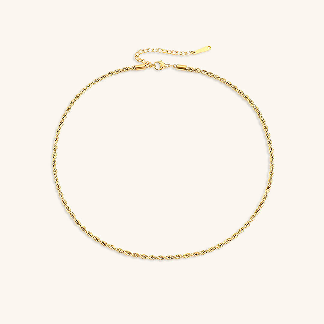 Riza™ | Collier Corde Torsadée
