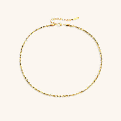 Riza™ | Collier Corde Torsadée