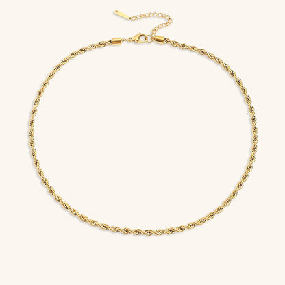 Riza™ | Collier Corde Torsadée
