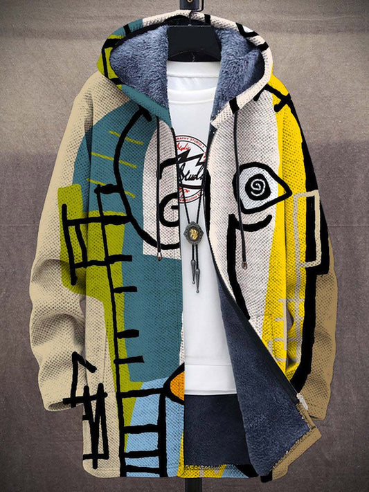 Huguette – Cardigan luxueux et artistique