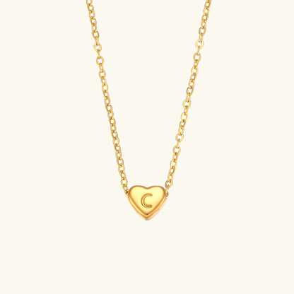 Hart™ | Collier avec Pendentif Cœur et Initiale