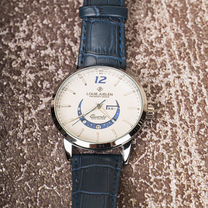 Montre Élégante avec Phases Lunaires