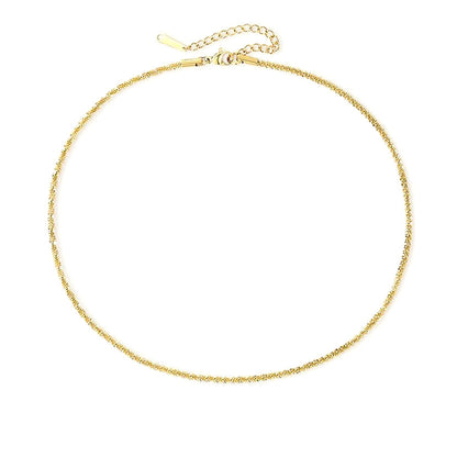 Audrey™ | Collier Maille Dorée