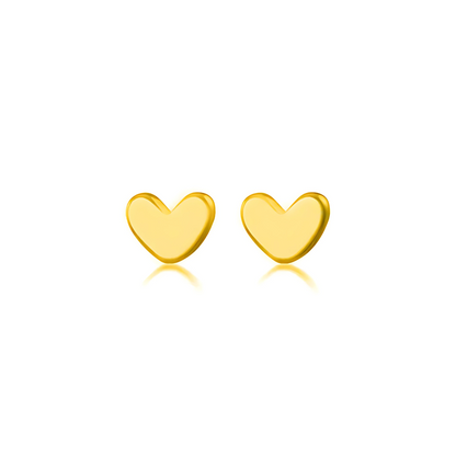LILY™ | Boucles d’Oreilles Clous Cœurs
