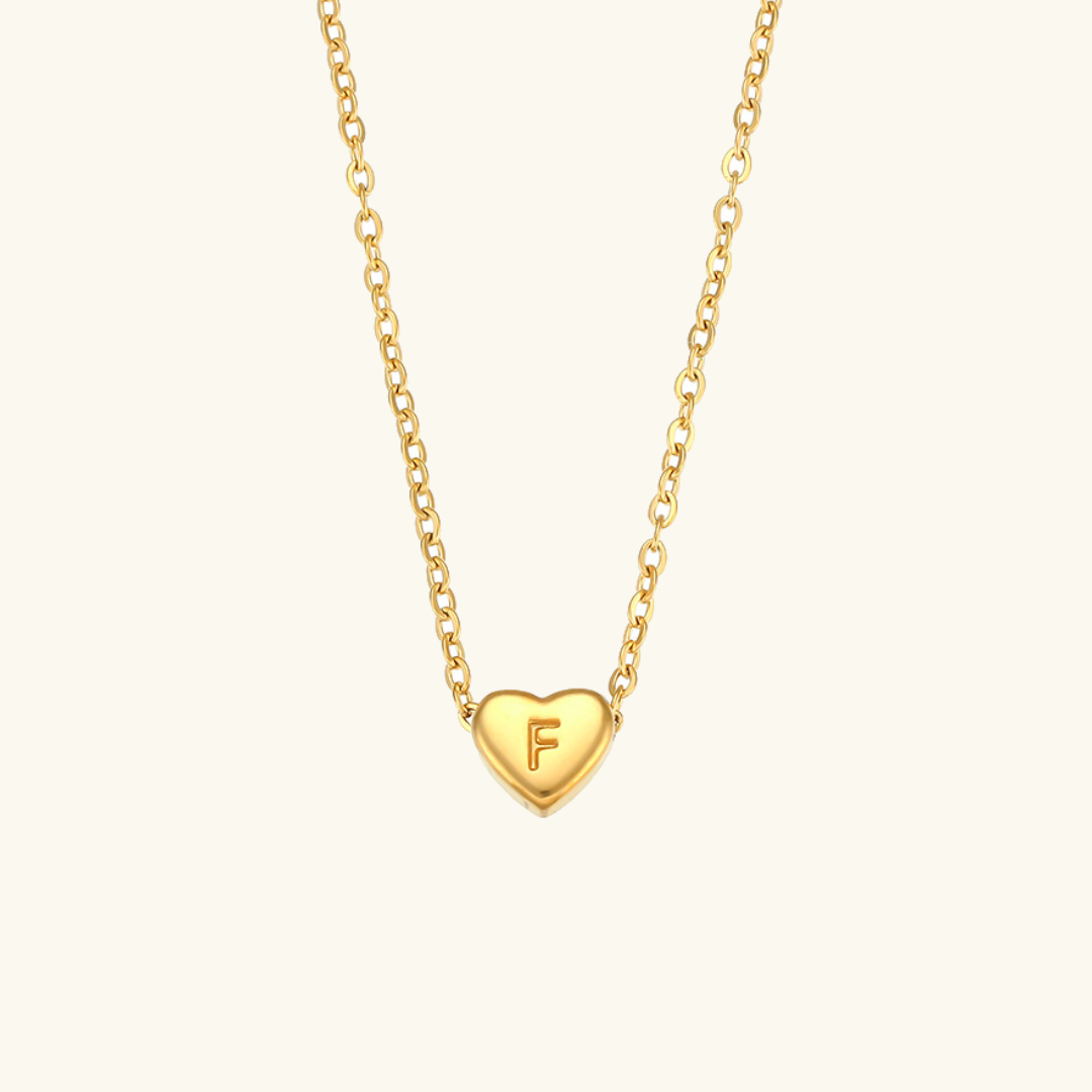 Hart™ | Collier avec Pendentif Cœur et Initiale