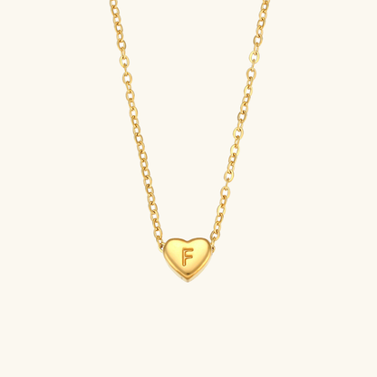 Hart™ | Collier avec Pendentif Cœur et Initiale