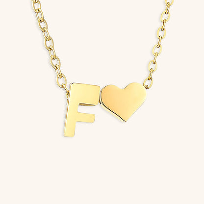 Ria™ | Collana con cuore e iniziali