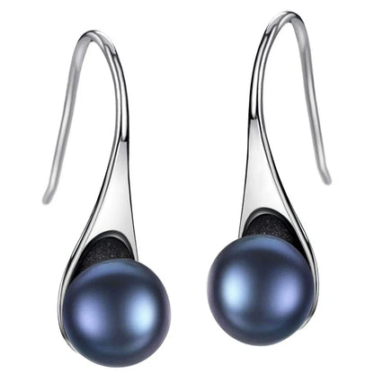 Éloïse™ | Boucles d’oreilles pendantes classiques avec perle