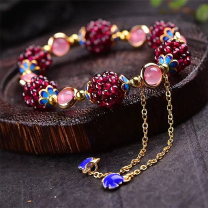 Berrya™ | Bracelet pierres naturelles & breloques