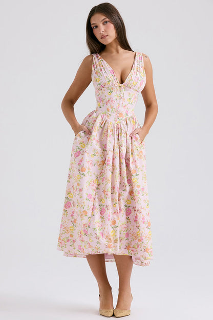 Merrill | Robe d'été à col en V