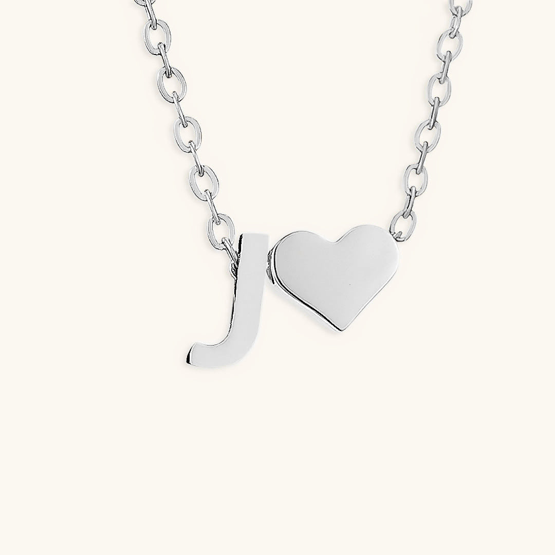Ria™ | Collana con cuore e iniziali