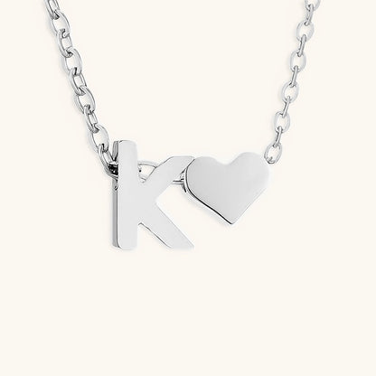 Ria™ | Collana con cuore e iniziali
