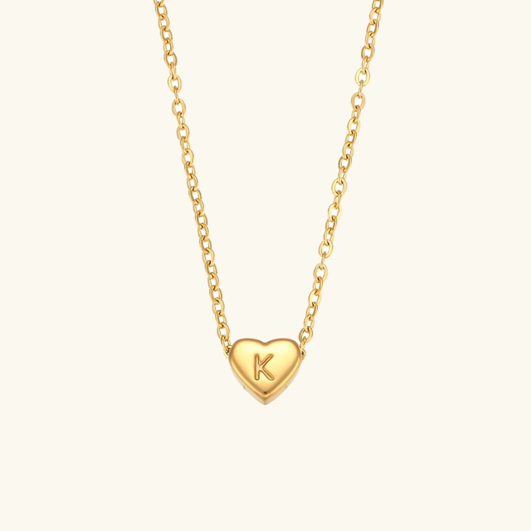 Hart™ | Collier avec Pendentif Cœur et Initiale