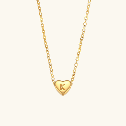 Hart™ | Collier avec Pendentif Cœur et Initiale