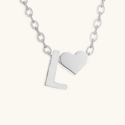 Ria™ | Collana con cuore e iniziali